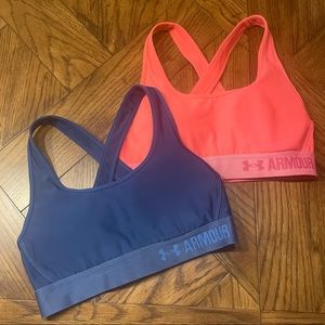 UA crossback sports bra bundle
